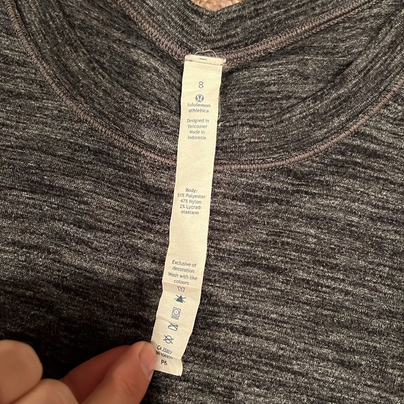 Lululemon long sleeve running top - Picture 2 of 4